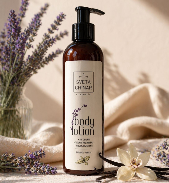 Lavanta & Vanilya Canlandırıcı Vücut Losyonu